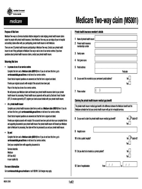 Step 2: Fill Out the Claim Form